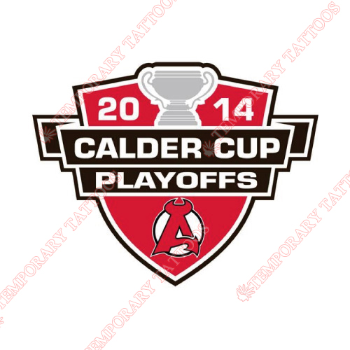 Albany Devils Customize Temporary Tattoos Stickers NO.8967